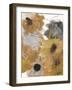 Tan Flowers-Jodi Pedri-Framed Art Print