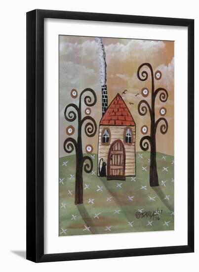 Tan House 1-Karla Gerard-Framed Giclee Print