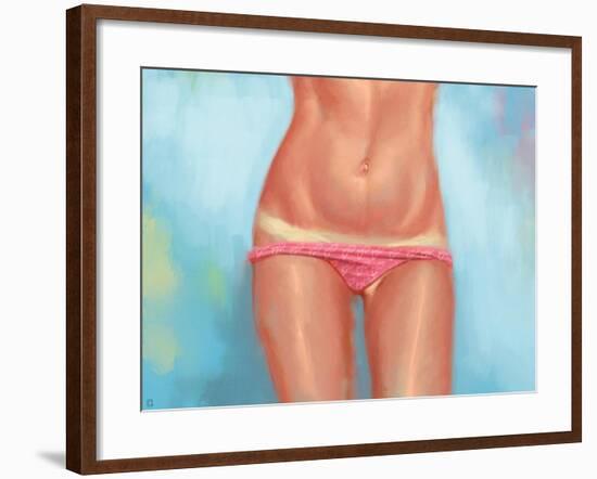 Tan Lines-Alexander Grahovsky-Framed Art Print