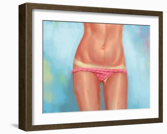 Tan Lines-Alexander Grahovsky-Framed Art Print