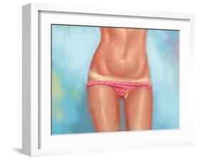 Tan Lines-Alexander Grahovsky-Framed Art Print