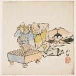 Puppeteers, C.1840-Tanaka Nangai-Laminated Giclee Print