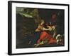 Tancred and Erminia, C.1640-45-Pietro da Cortona-Framed Giclee Print