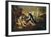 Tancred and Erminia-Nicolas Poussin-Framed Art Print