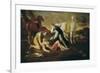 Tancred and Erminia-Nicolas Poussin-Framed Premium Giclee Print