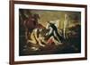 Tancred and Erminia-Nicolas Poussin-Framed Premium Giclee Print