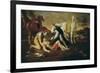 Tancred and Erminia-Nicolas Poussin-Framed Premium Giclee Print