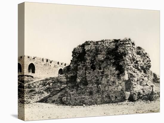 Tancred's or Goliath's Tomb, 1850s-Mendel John Diness-Stretched Canvas