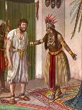 Cleopatra Welcoming Caesar-Tancredi Scarpelli-Giclee Print