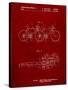 Tandem Bicycle Patent-Cole Borders-Stretched Canvas