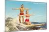 Tandem Surfing, Ventura-null-Mounted Art Print