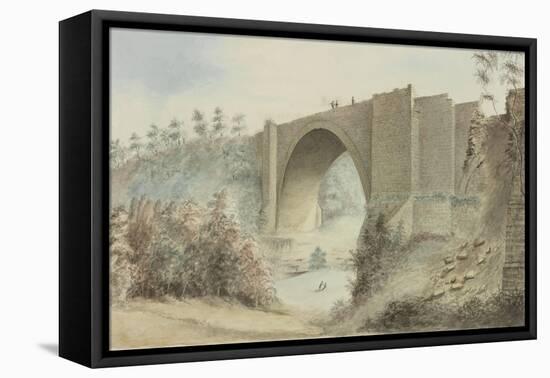 Tanfield Arch-Robert Johnson-Framed Stretched Canvas