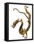 Tang Dynasty Gilt Bronze Dragon-null-Framed Stretched Canvas