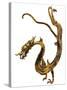 Tang Dynasty Gilt Bronze Dragon-null-Stretched Canvas