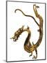 Tang Dynasty Gilt Bronze Dragon-null-Mounted Photographic Print