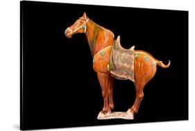 Tang Dynasty Sancai Glazed Horse-null-Stretched Canvas