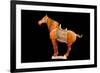 Tang Dynasty Sancai Glazed Horse-null-Framed Photographic Print