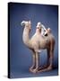 Tang Dynasty Sculpture of Camel and Rider-null-Stretched Canvas