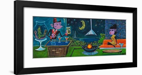 Tang Time-Beatnik (Graeme Mckim)-Framed Premium Giclee Print