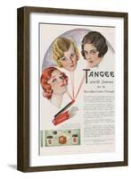 Tangee, Magazine Advertisement, UK, 1930-null-Framed Giclee Print