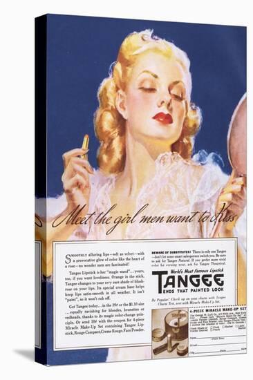 Tangee, Make-Up, USA, 1930-null-Stretched Canvas