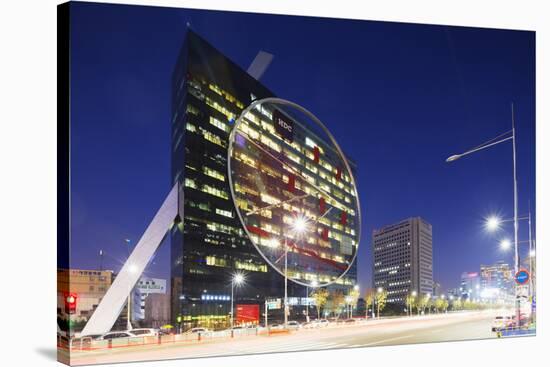 Tangent Building, Seoul, South Korea, Asia-Christian-Stretched Canvas