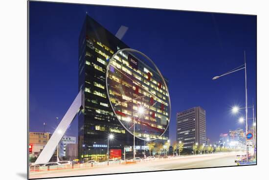 Tangent Building, Seoul, South Korea, Asia-Christian-Mounted Photographic Print