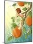 Tangerine Blossom-Dalliann-Mounted Giclee Print