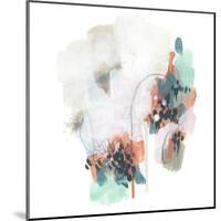 Tangerine Cloud II-June Vess-Mounted Art Print