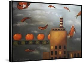 Tangerine Dream-Leah Saulnier-Framed Stretched Canvas