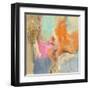 Tangerine Gold Mid Mod-Silvia Vassileva-Framed Art Print