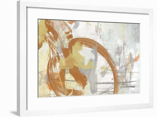 Tangerine & Grey I-June Erica Vess-Framed Art Print