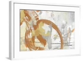 Tangerine & Grey I-June Erica Vess-Framed Art Print