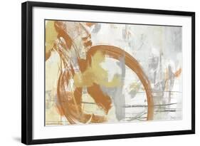 Tangerine & Grey I-June Erica Vess-Framed Art Print