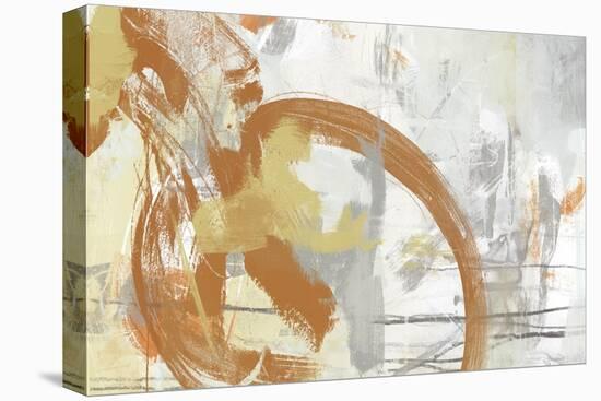 Tangerine & Grey I-June Erica Vess-Stretched Canvas