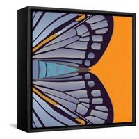 Tangerine Iris-Belen Mena-Framed Stretched Canvas