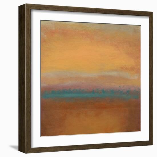 Tangerine Sweep-Sloane Addison ?-Framed Art Print