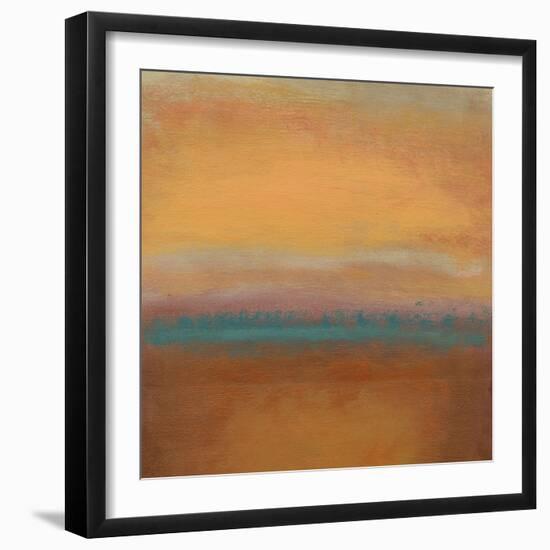 Tangerine Sweep-Sloane Addison ?-Framed Art Print