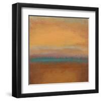 Tangerine Sweep-Sloane Addison ?-Framed Art Print