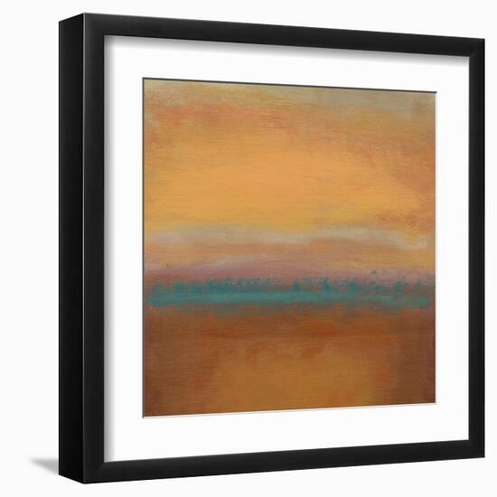 Tangerine Sweep-Sloane Addison ?-Framed Art Print