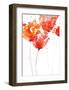 Tangerine Tango 1-Lesia Binkin-Framed Art Print