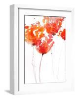 Tangerine Tango 1-Lesia Binkin-Framed Art Print