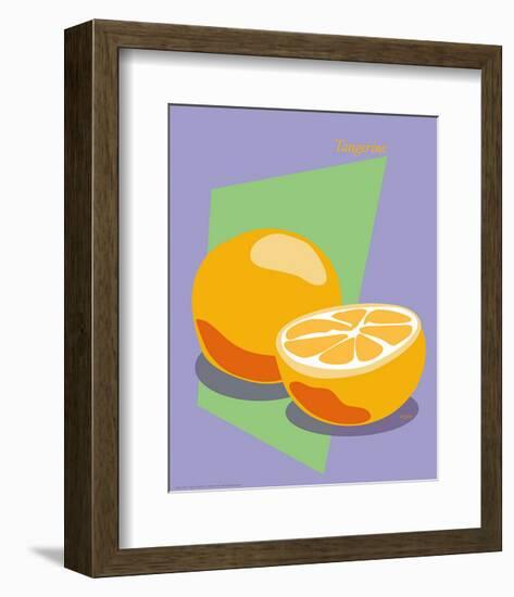 Tangerine-ATOM-Framed Giclee Print