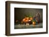 Tangerines & Jug Still Life-null-Framed Premium Giclee Print