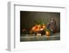 Tangerines & Jug Still Life-null-Framed Premium Giclee Print