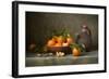 Tangerines & Jug Still Life-null-Framed Art Print