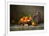 Tangerines & Jug Still Life-null-Framed Art Print