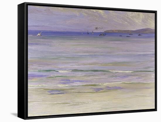 Tangier Bay, 1920-Sir John Lavery-Framed Stretched Canvas