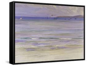 Tangier Bay, 1920-Sir John Lavery-Framed Stretched Canvas