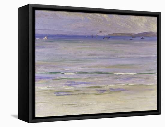 Tangier Bay, 1920-Sir John Lavery-Framed Stretched Canvas